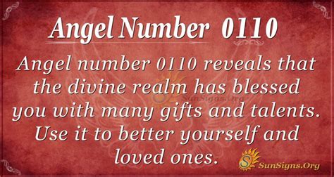 0110 angel number|Angel Number 0110 Meaning And Symbolism